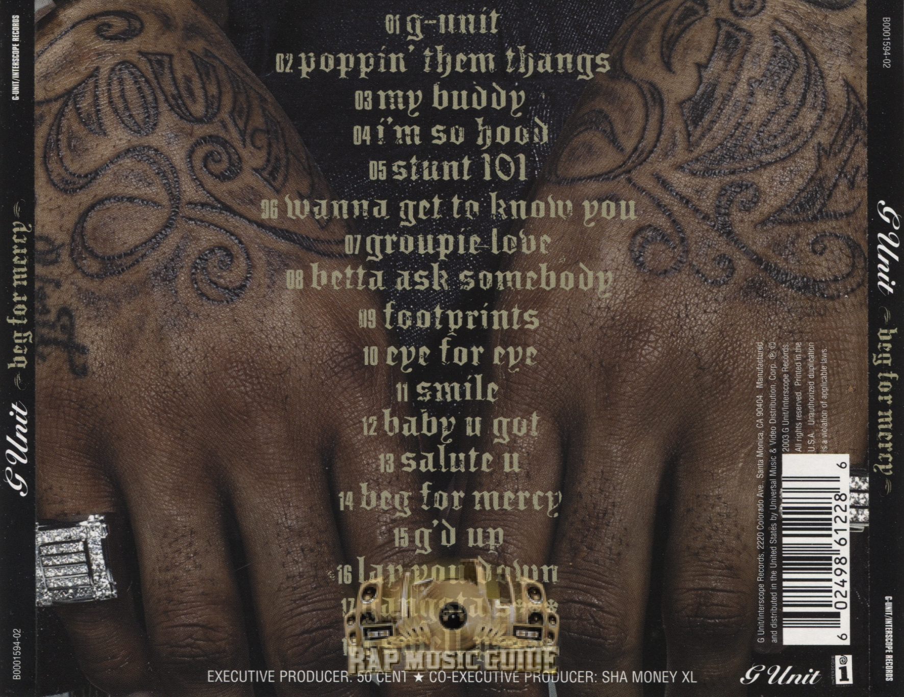 G-Unit - Beg For Mercy: CD | Rap Music Guide